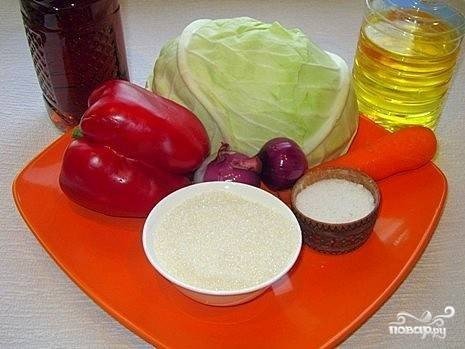 Ингредиенты греческого салата