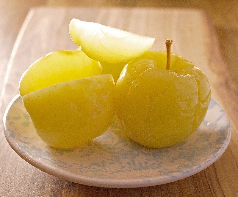 Рецепт мочёных яблок в домашних условиях